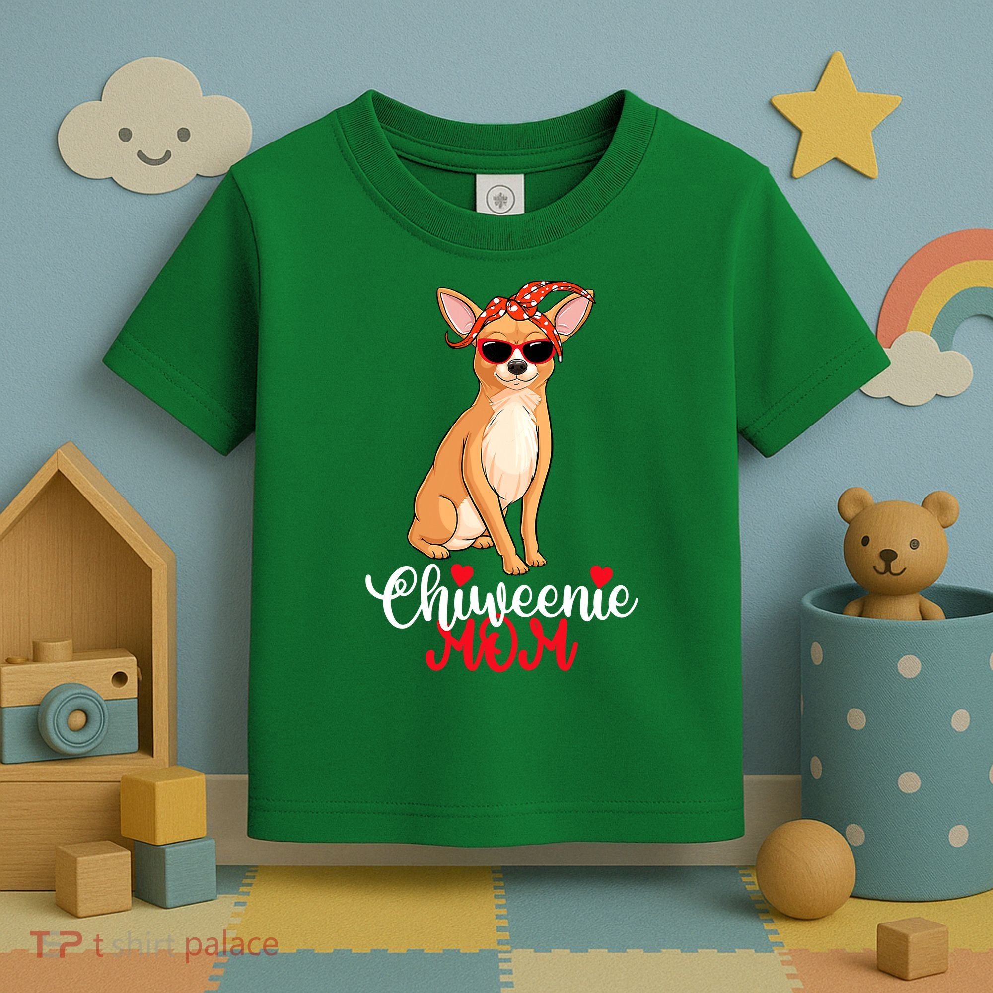 Wo Chiweenie Dog Chiweenie Mom Toddler T-Shirt