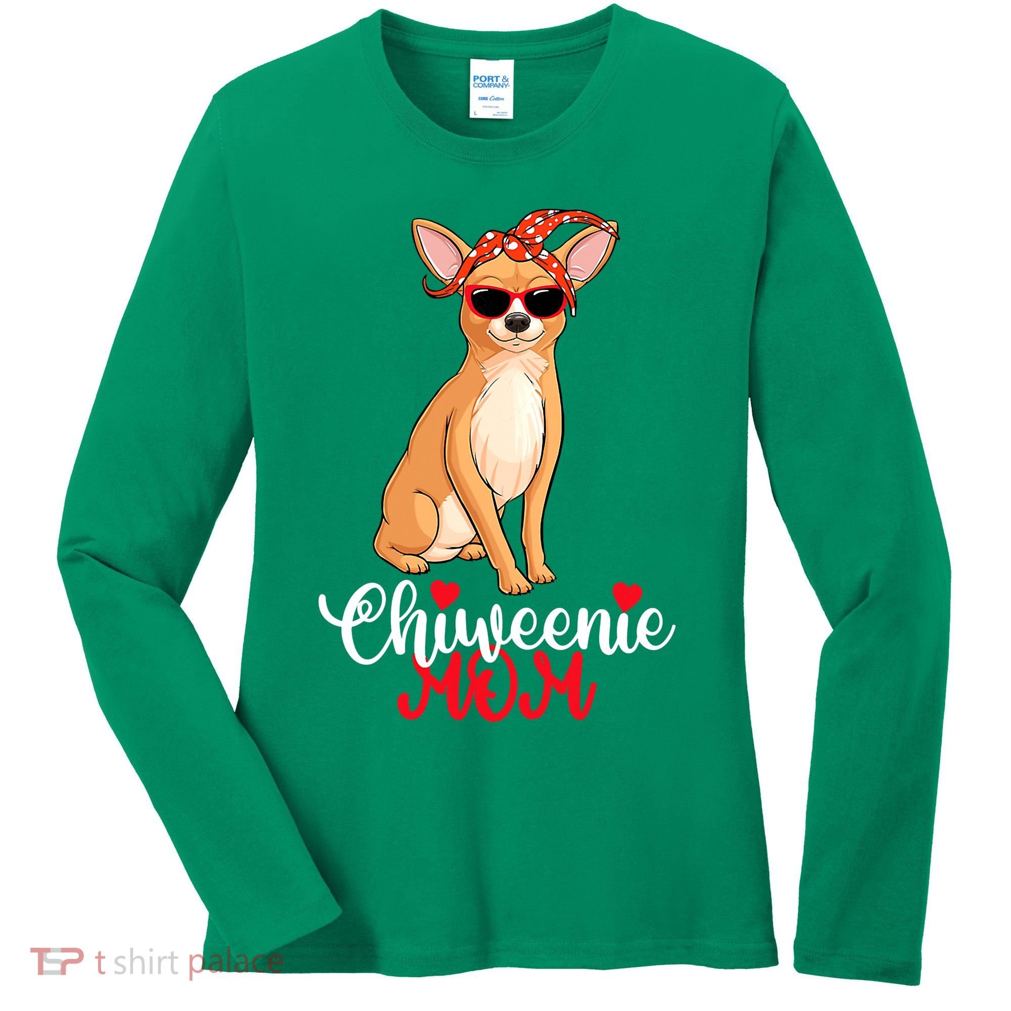 Wo Chiweenie Dog Chiweenie Mom Women's Long Sleeve Shirt
