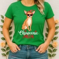 Wo Chiweenie Dog Chiweenie Mom Women's T-Shirt thumb 2