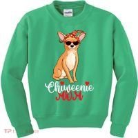 Wo Chiweenie Dog Chiweenie Mom Kids Sweatshirt thumb 0