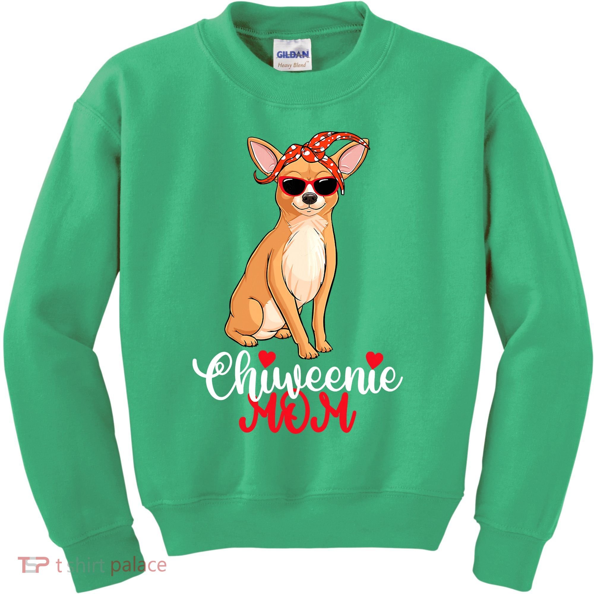 Wo Chiweenie Dog Chiweenie Mom Kids Sweatshirt