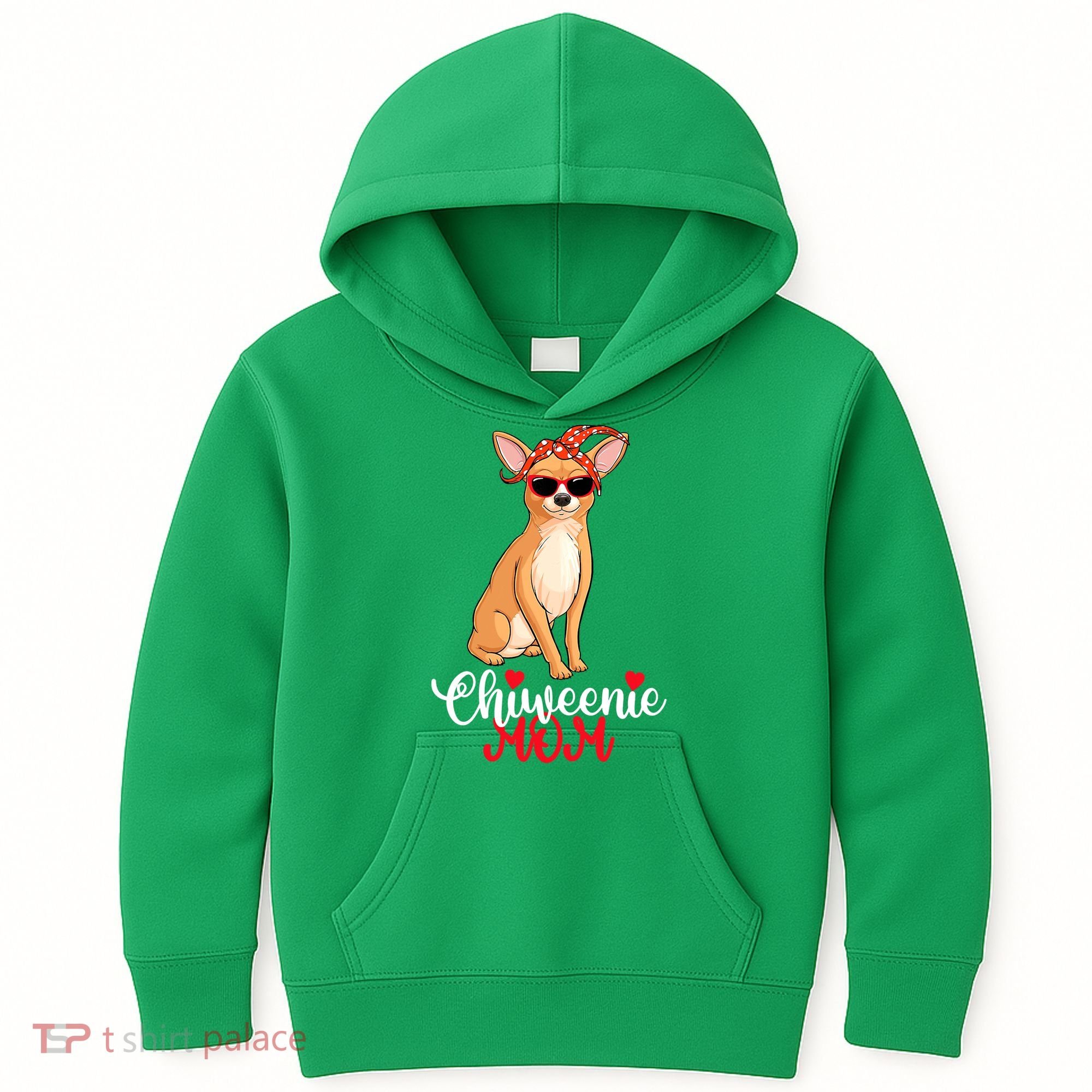 Wo Chiweenie Dog Chiweenie Mom Kids Hoodie