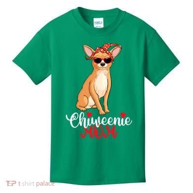 Wo Chiweenie Dog Chiweenie Mom Kids T-Shirt