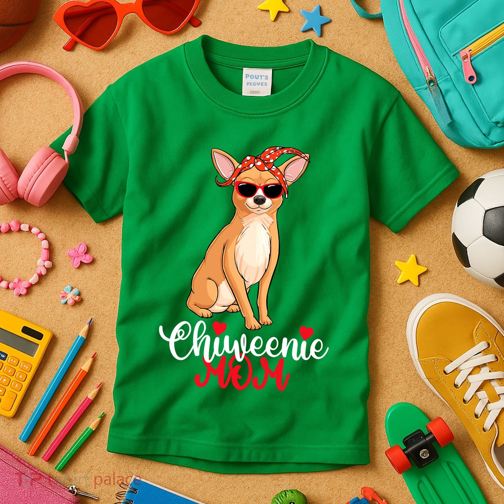 Wo Chiweenie Dog Chiweenie Mom Kids T-Shirt