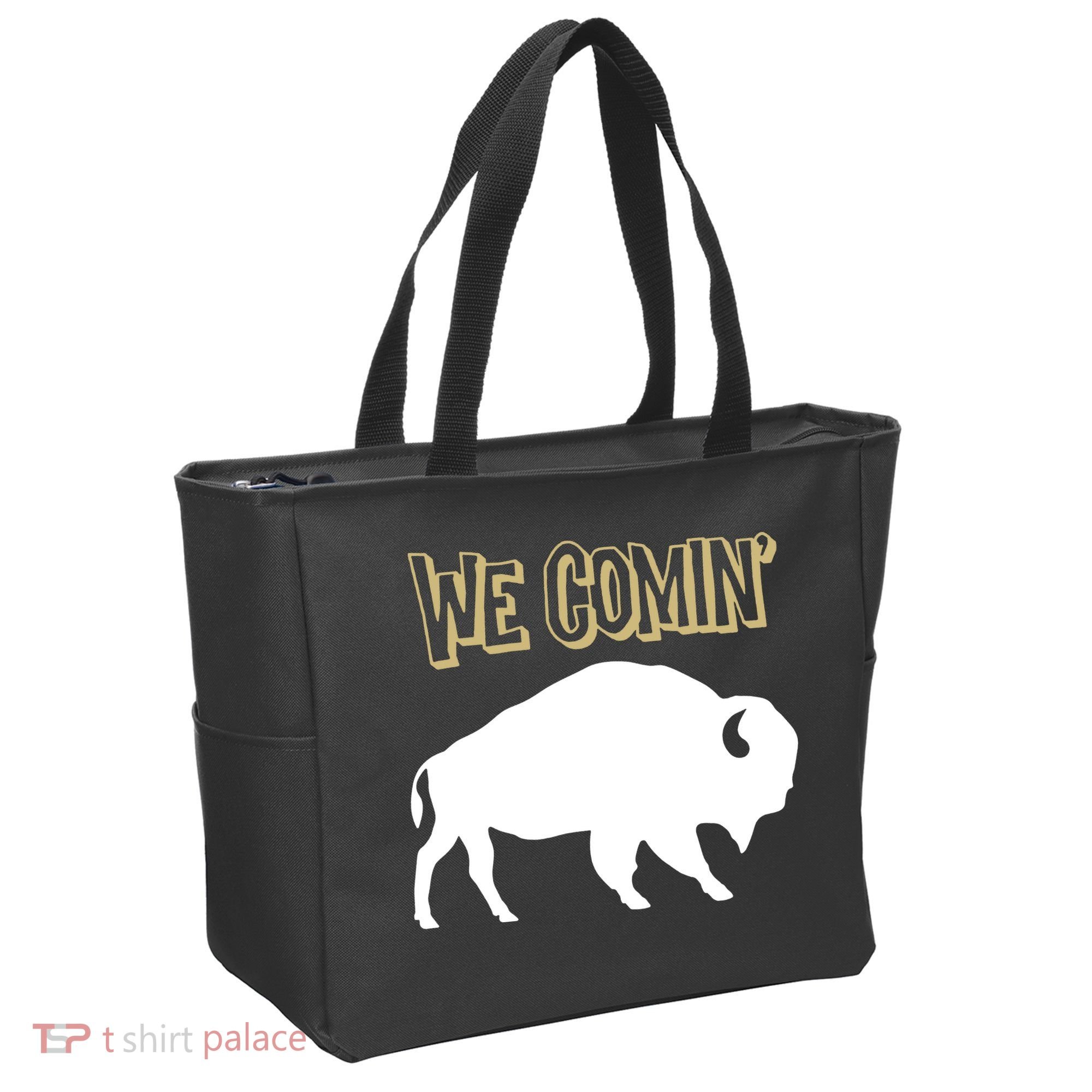 We Comin Deion Sanders Buffaloes Coach Prime Tote Bag