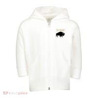 We Comin Deion Sanders Buffaloes Coach Prime Toddler Zip Fleece Hoodie thumb 0