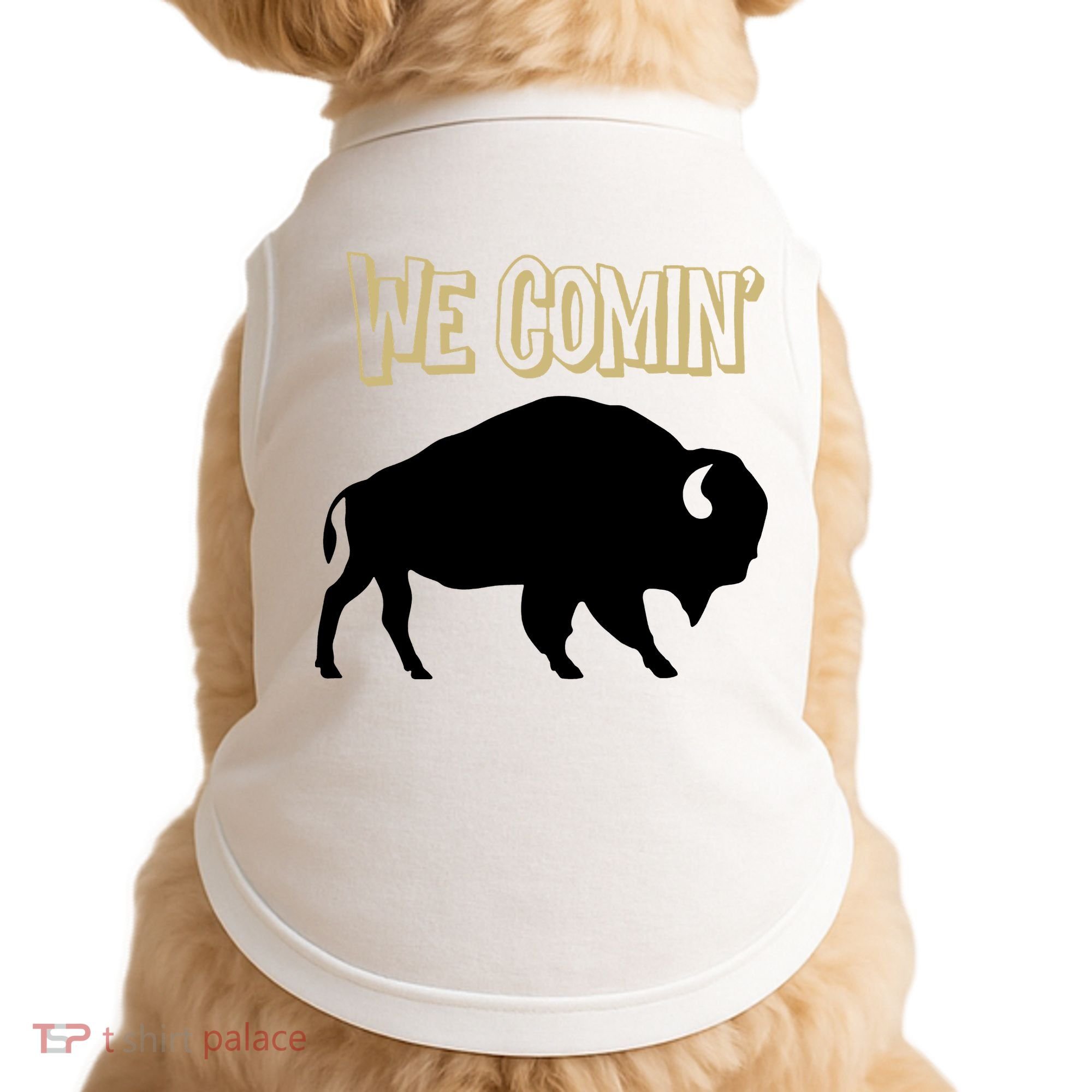 We Comin Deion Sanders Buffaloes Coach Prime Doggie Tank