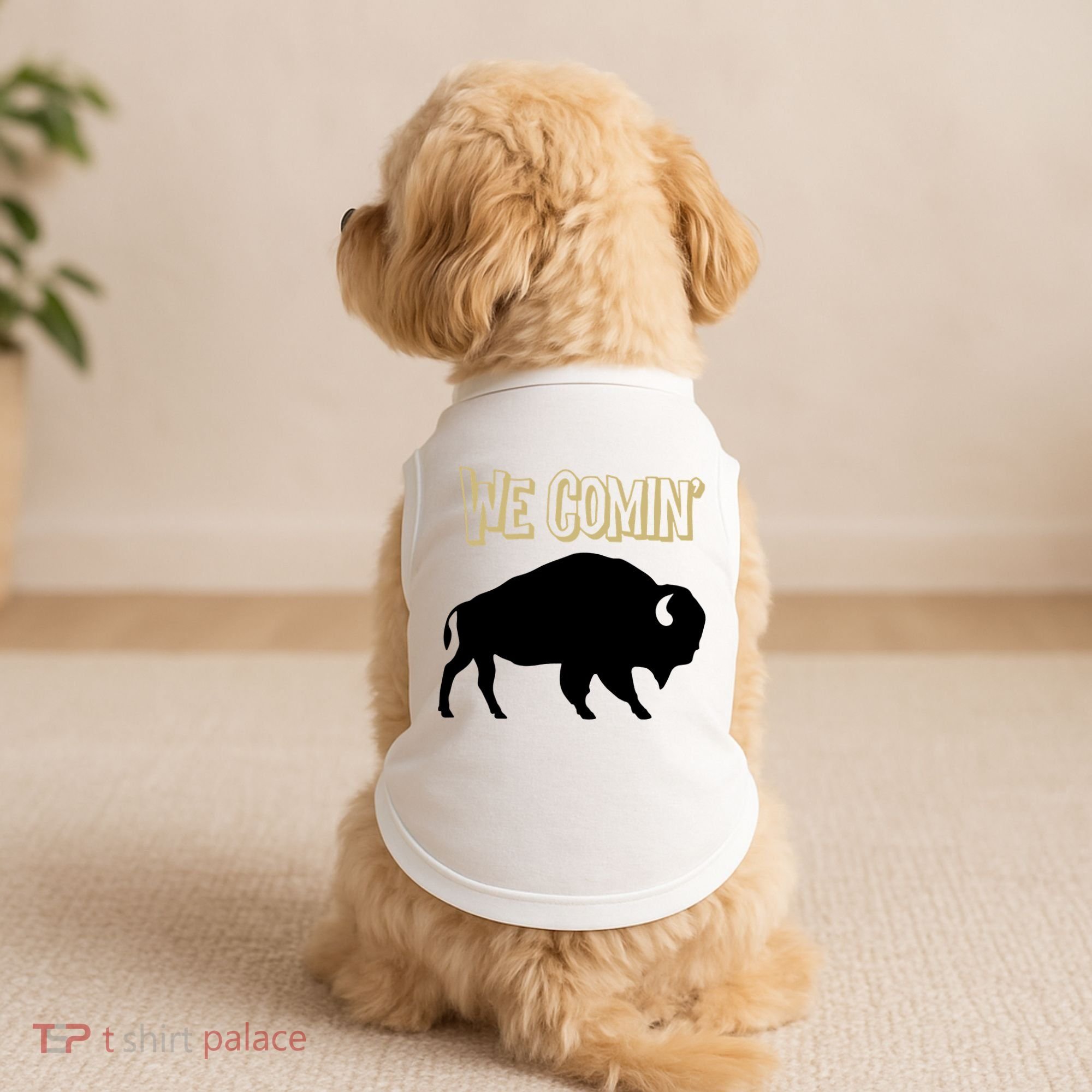 We Comin Deion Sanders Buffaloes Coach Prime Doggie Tank