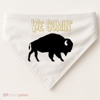 We Comin Deion Sanders Buffaloes Coach Prime USA-Made Doggie Bandana thumb 0