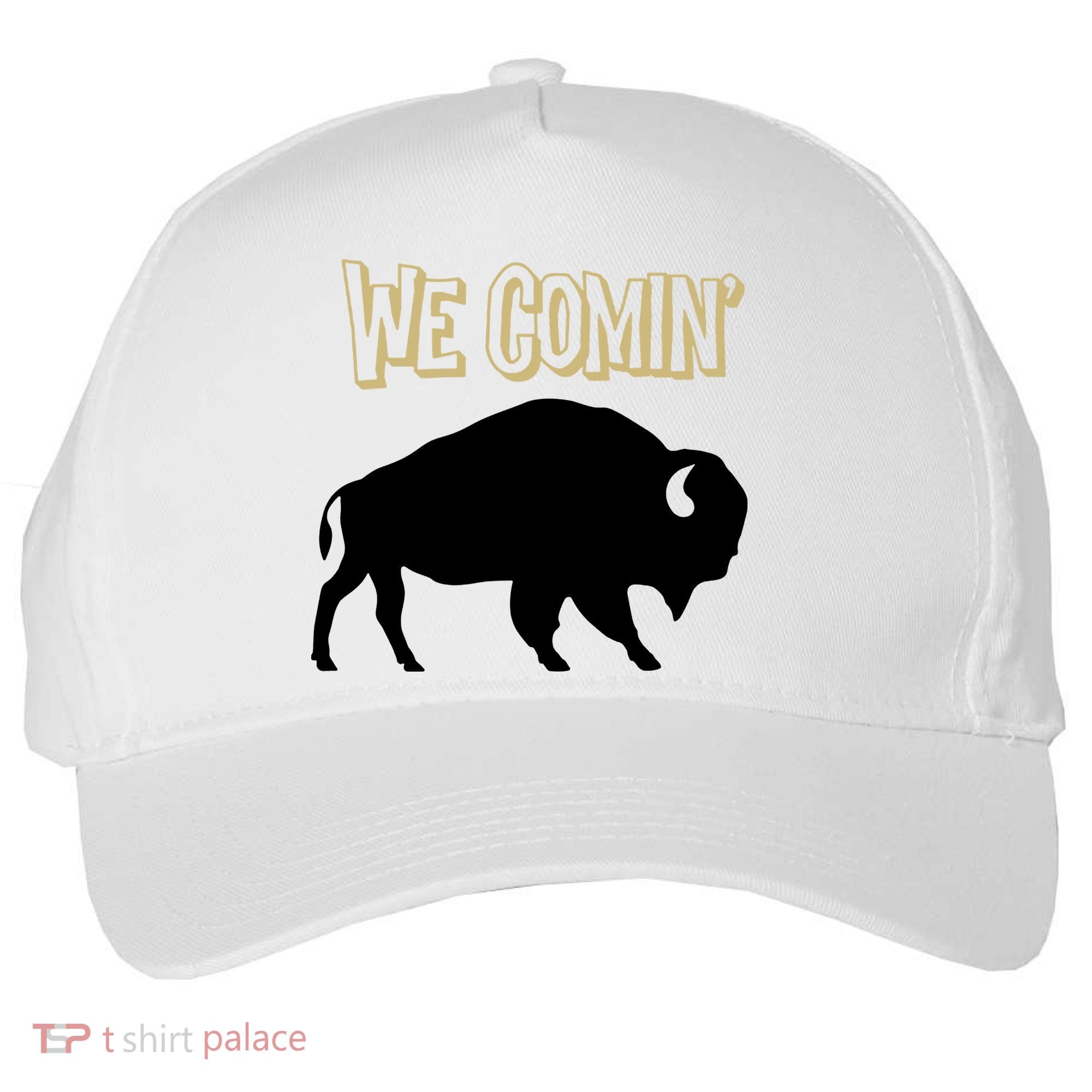 We Comin Deion Sanders Buffaloes Coach Prime Five-Panel Snapback Cap