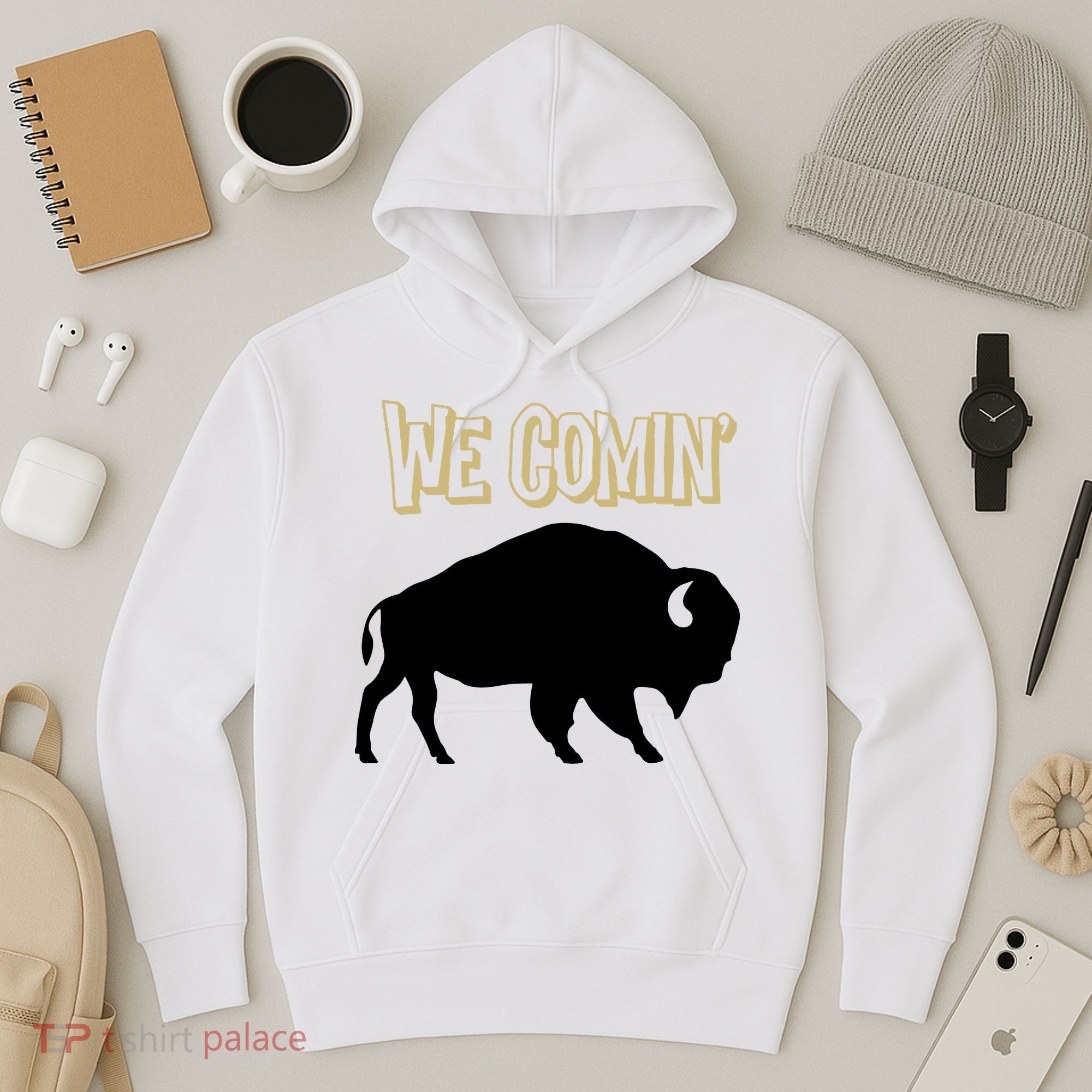 We Comin Deion Sanders Buffaloes Coach Prime Hoodie