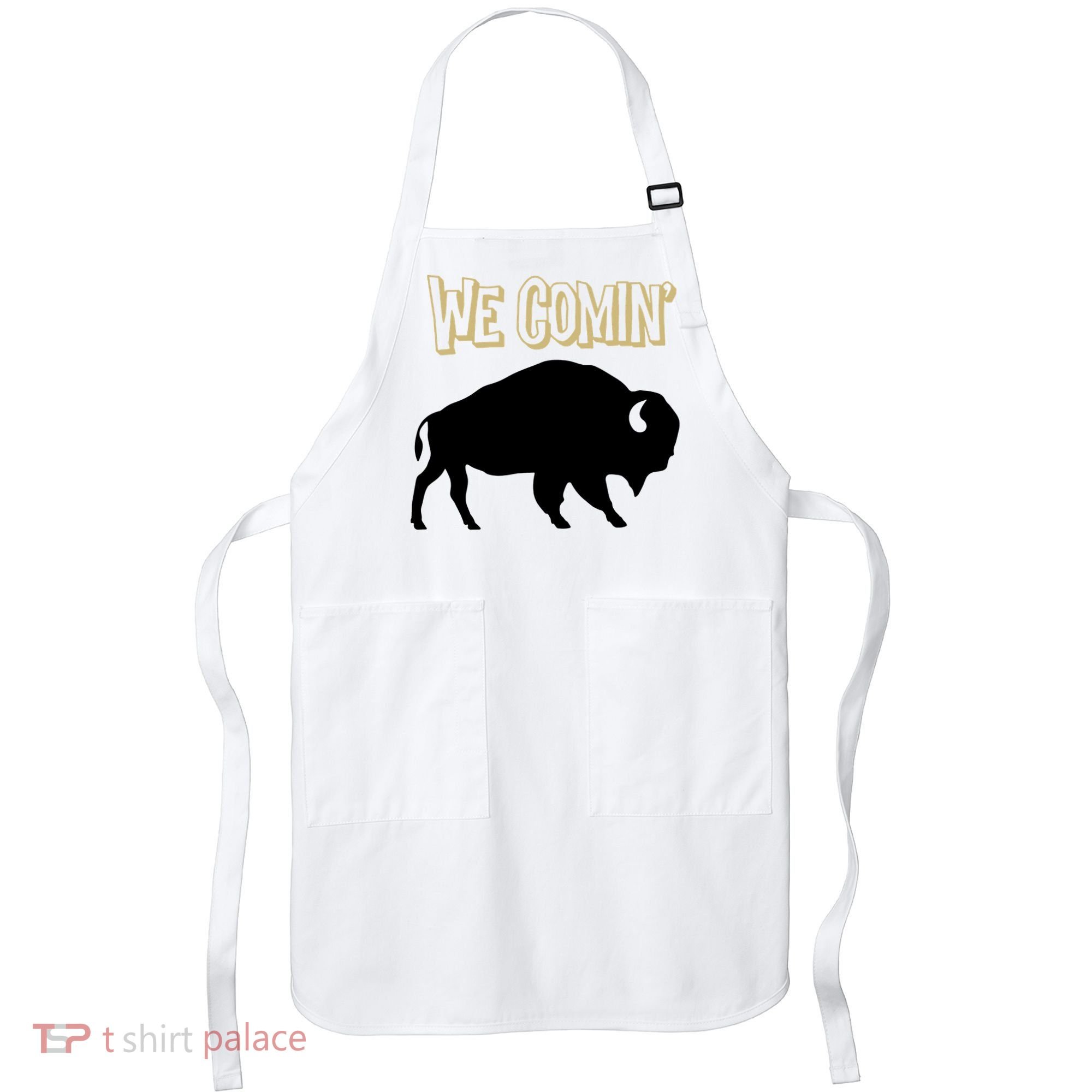 We Comin Deion Sanders Buffaloes Coach Prime Apron
