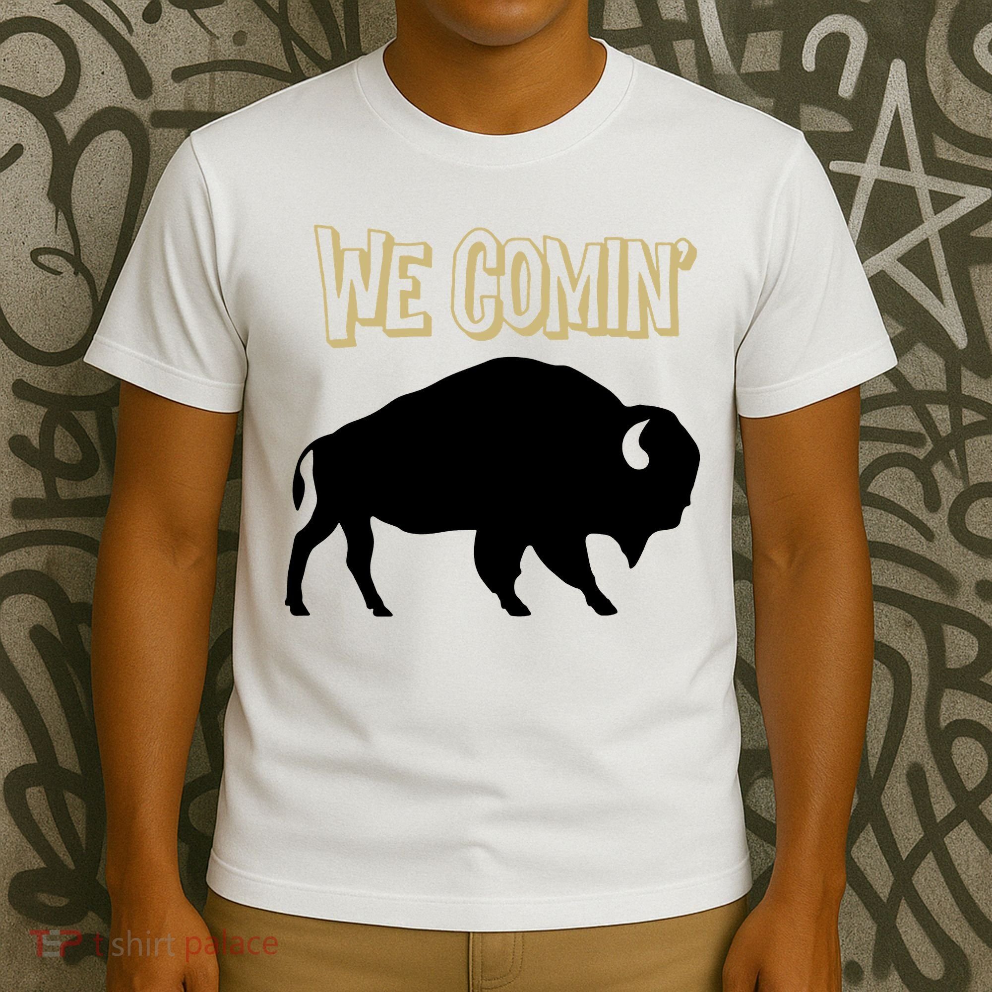 We Comin Deion Sanders Buffaloes Coach Prime T-Shirt
