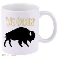We Comin Deion Sanders Buffaloes Coach Prime 11oz C Handle Ceramic Mug thumb 0