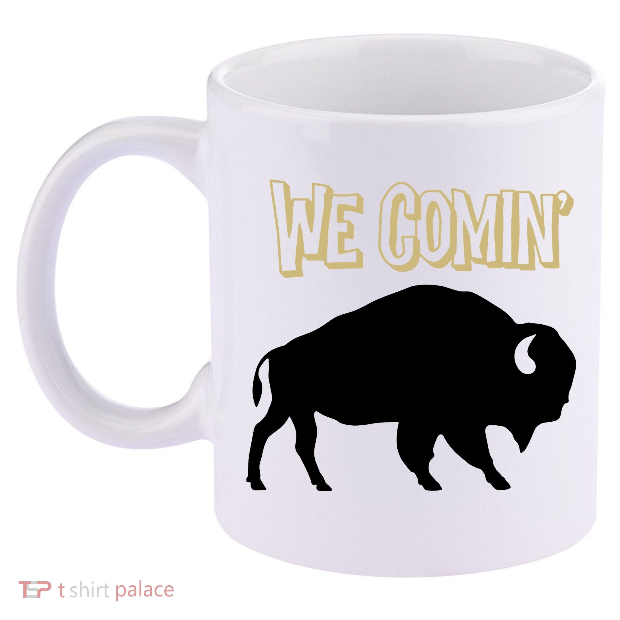 We Comin Deion Sanders Buffaloes Coach Prime 11oz C Handle Ceramic Mug