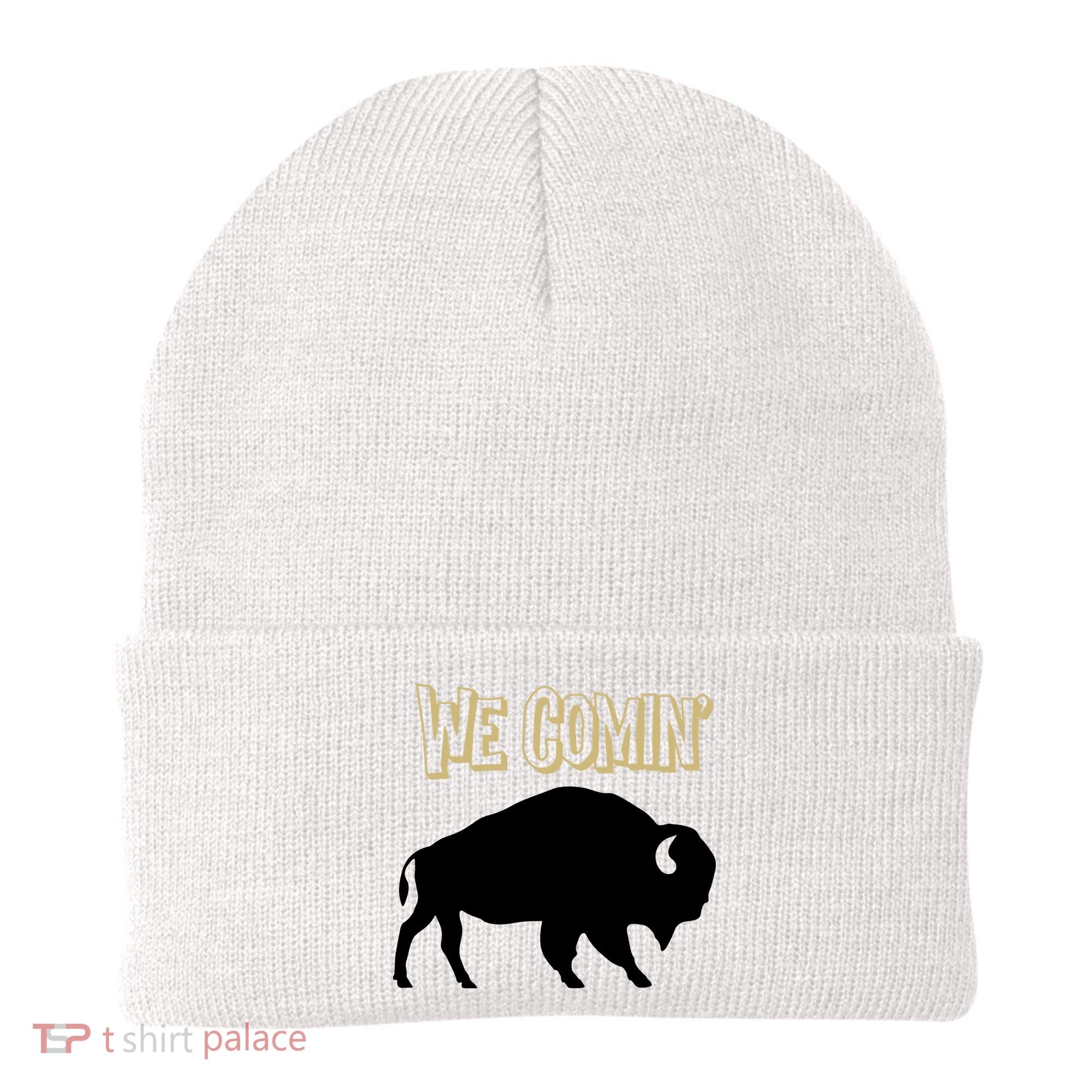We Comin Deion Sanders Buffaloes Coach Prime Beanie