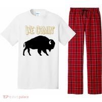 We Comin Deion Sanders Buffaloes Coach Prime Pajama Set thumb 0
