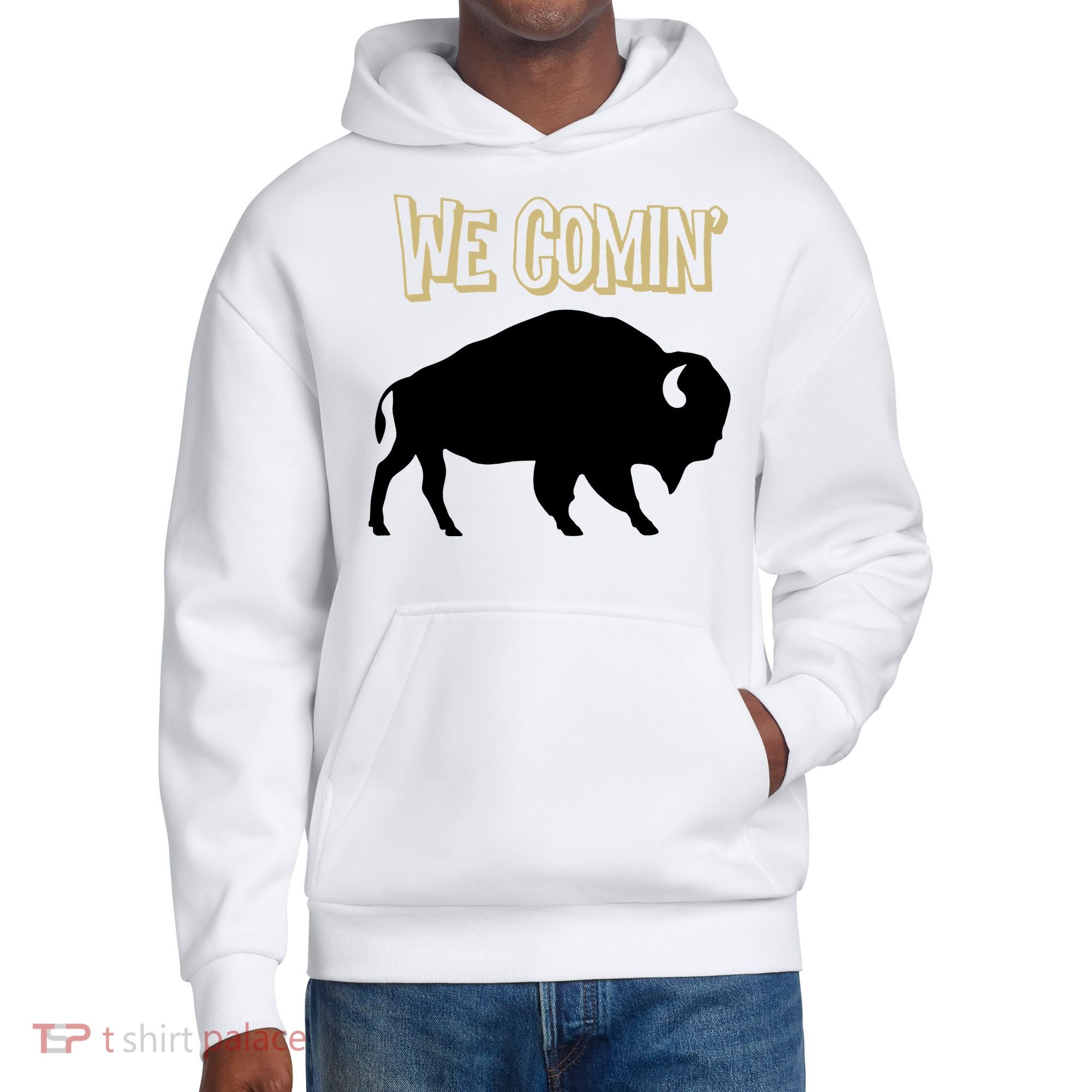 We Comin Deion Sanders Buffaloes Coach Prime District V.I.T. Heavyweight Hoodie