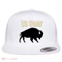 We Comin Deion Sanders Buffaloes Coach Prime Flat Bill Trucker Hat thumb 0