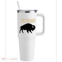 We Comin Deion Sanders Buffaloes Coach Prime 40oz Vacuum Insulated Stainless Steel Travel Tumbler thumb 0