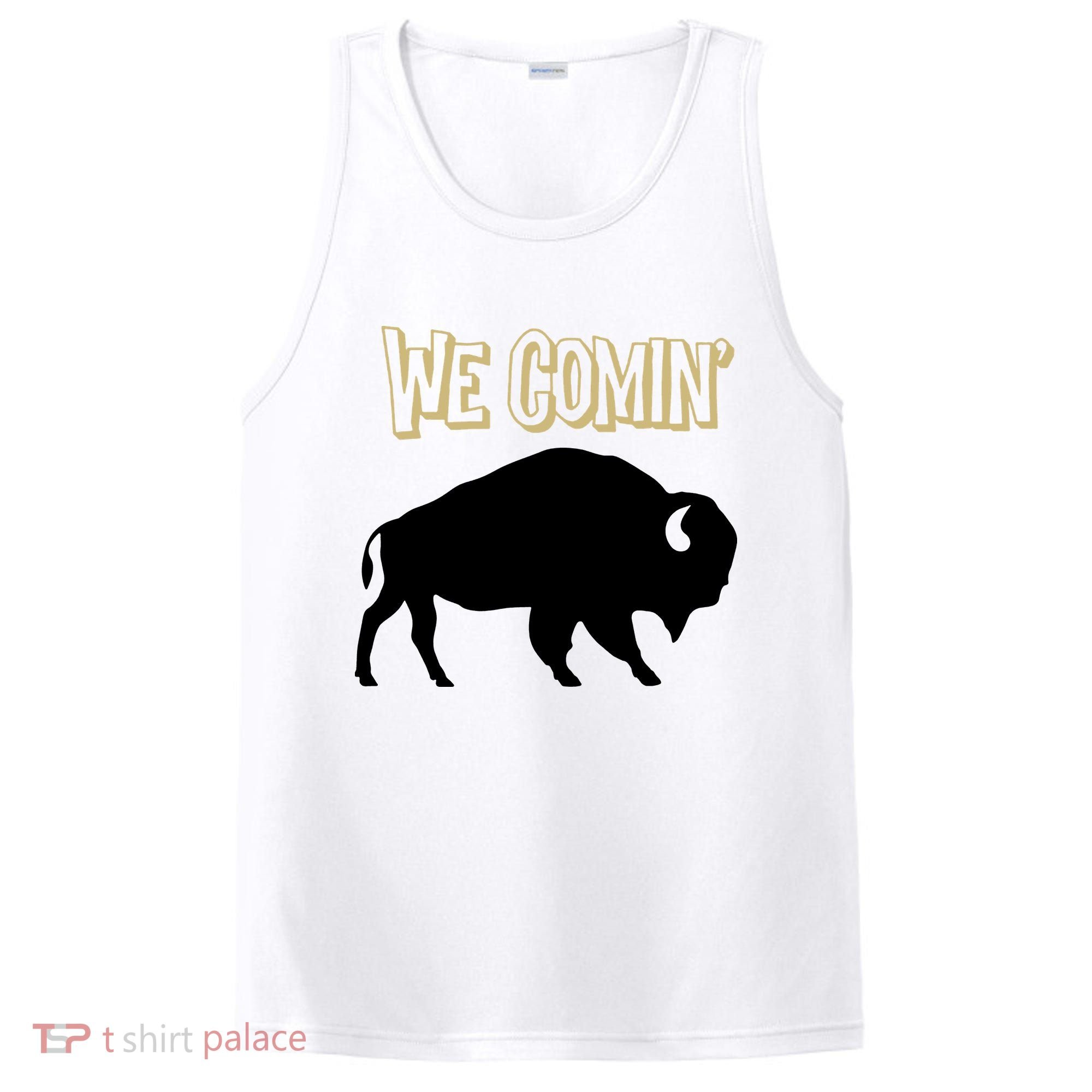 We Comin Deion Sanders Buffaloes Coach Prime PosiCharge Competitor Tank