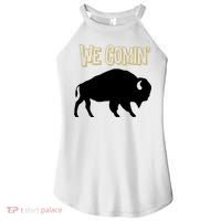 We Comin Deion Sanders Buffaloes Coach Prime Women's Perfect Tri Rocker Tank thumb 0