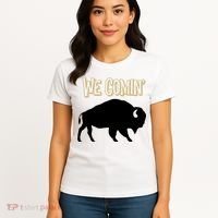 We Comin Deion Sanders Buffaloes Coach Prime Women's T-Shirt thumb 4