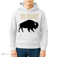 We Comin Deion Sanders Buffaloes Coach Prime Kids Hoodie thumb 4