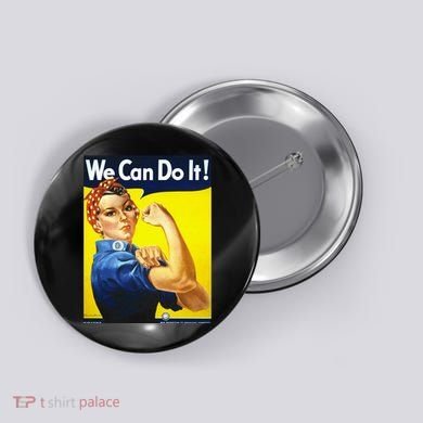 We Can Do It! Button