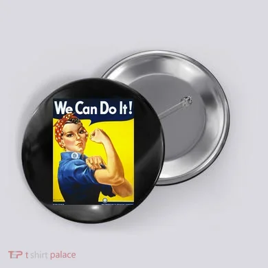 We Can Do It! Button