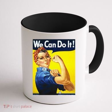 We Can Do It! Coffee Mug back