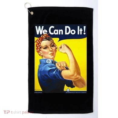 We Can Do It! Golf Towel