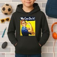 We Can Do It! Kids Hoodie thumb 2
