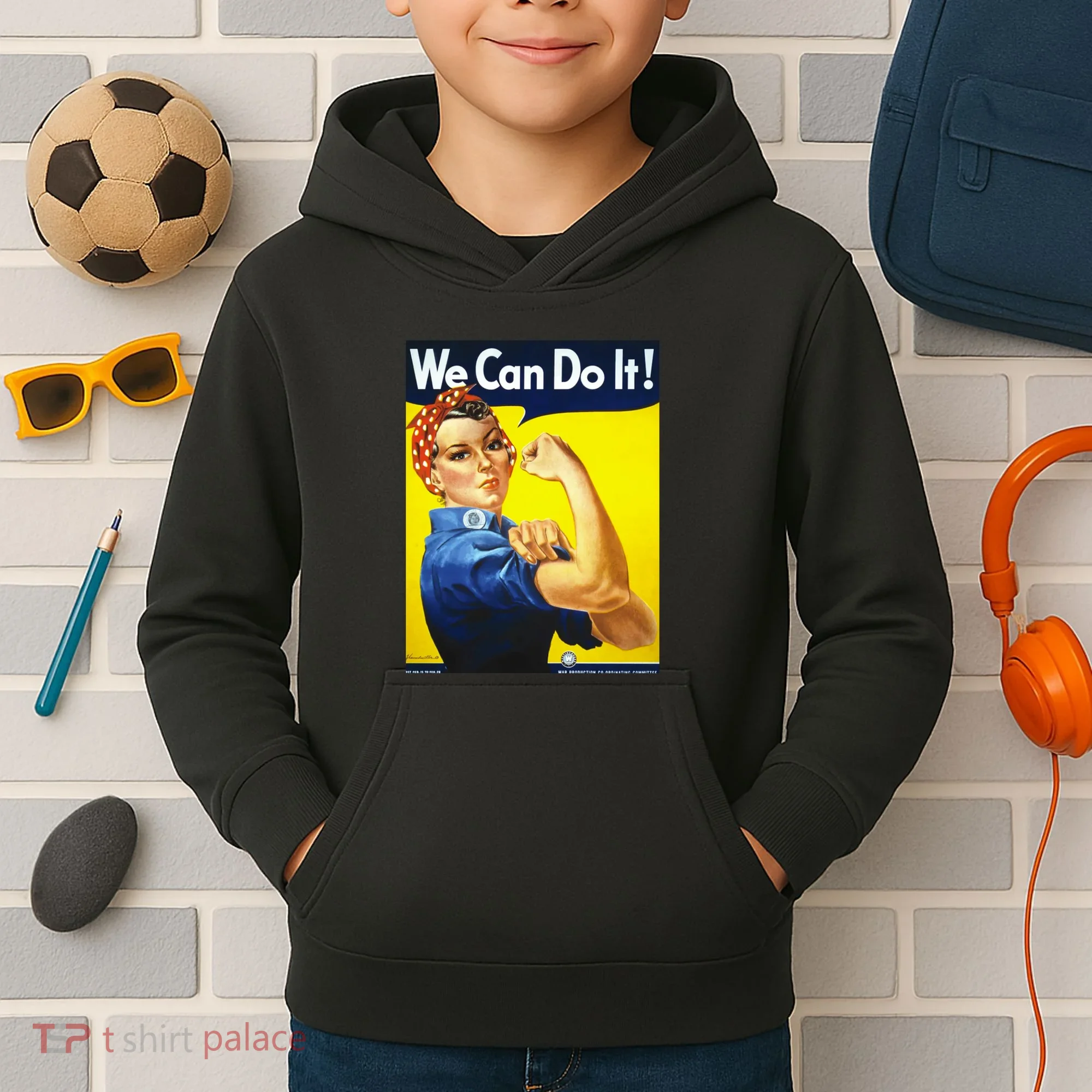 We Can Do It! Kids Hoodie