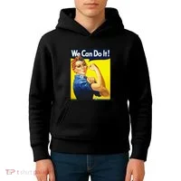 We Can Do It! Kids Hoodie thumb 4