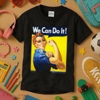 We Can Do It! Kids T-Shirt thumb 3