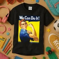 We Can Do It! Kids T-Shirt thumb 3