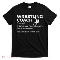 Wrestling Coach Definition Best Coach Ever  T-Shirt thumb 0
