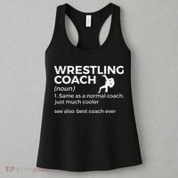 Wrestling Coach Definition Best Coach Ever  Women's Tank Top thumb 3
