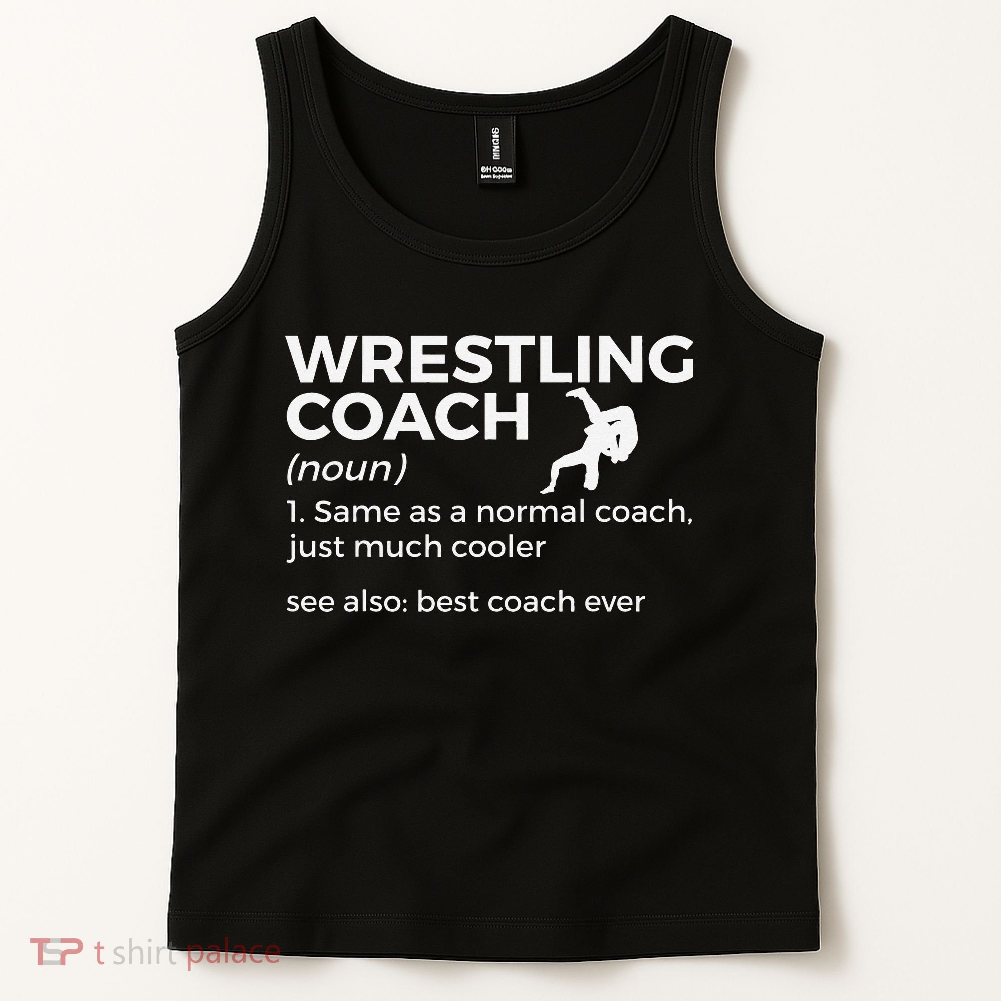 Wrestling Coach Definition Best Coach Ever  Tank Top