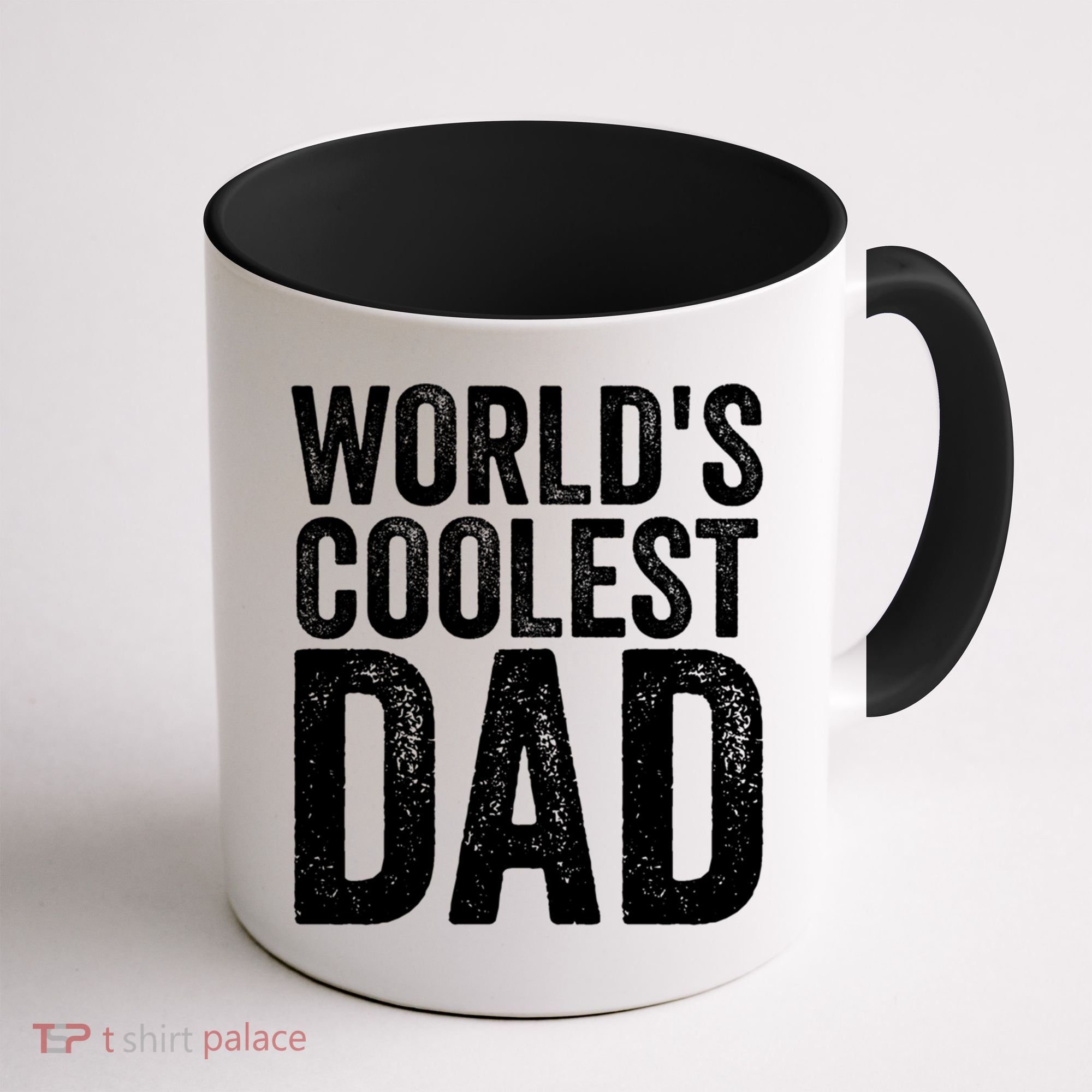 Worlds Coolest Dad Fathers Day Fatherhood Gift Coffee Mug
