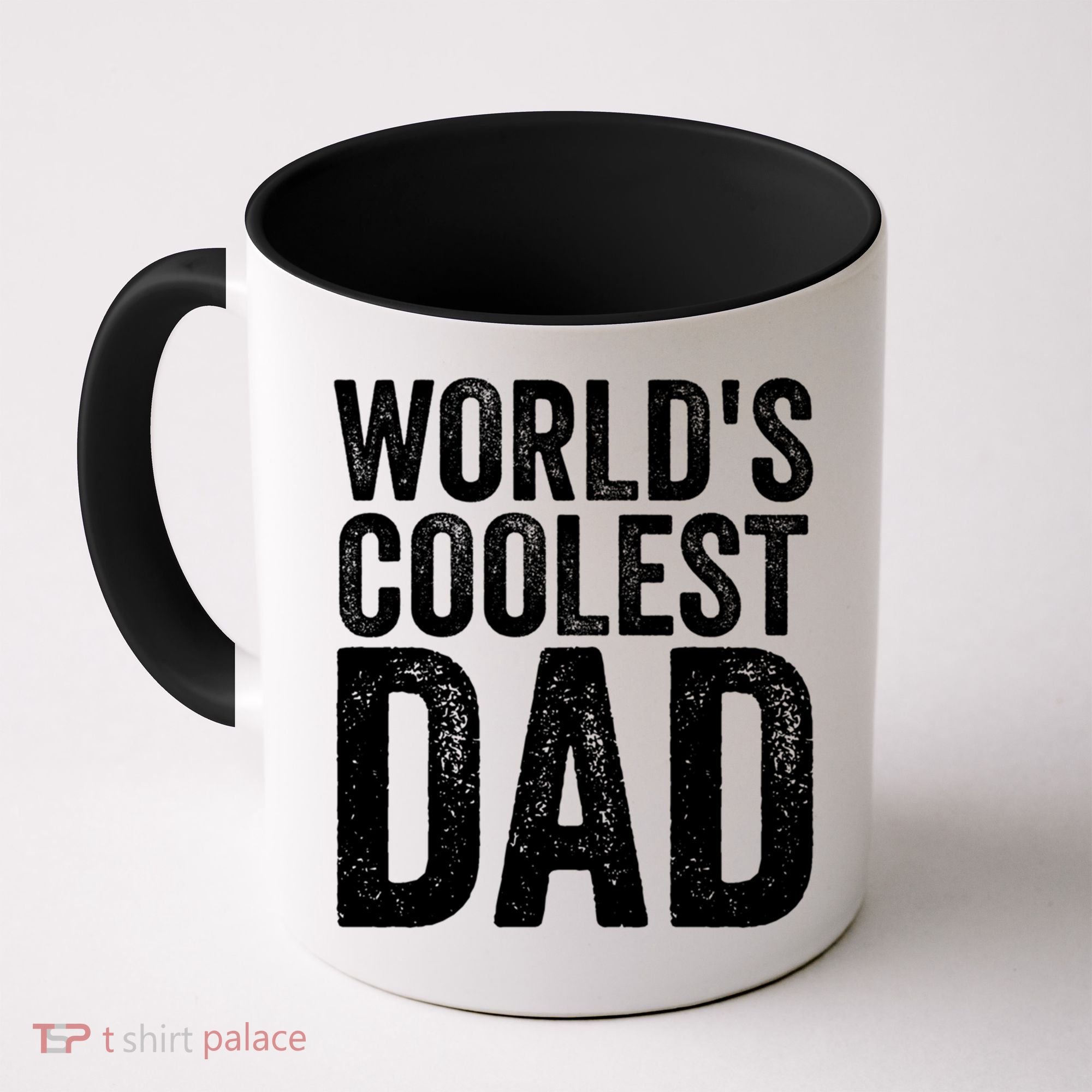 Worlds Coolest Dad Fathers Day Fatherhood Gift Coffee Mug