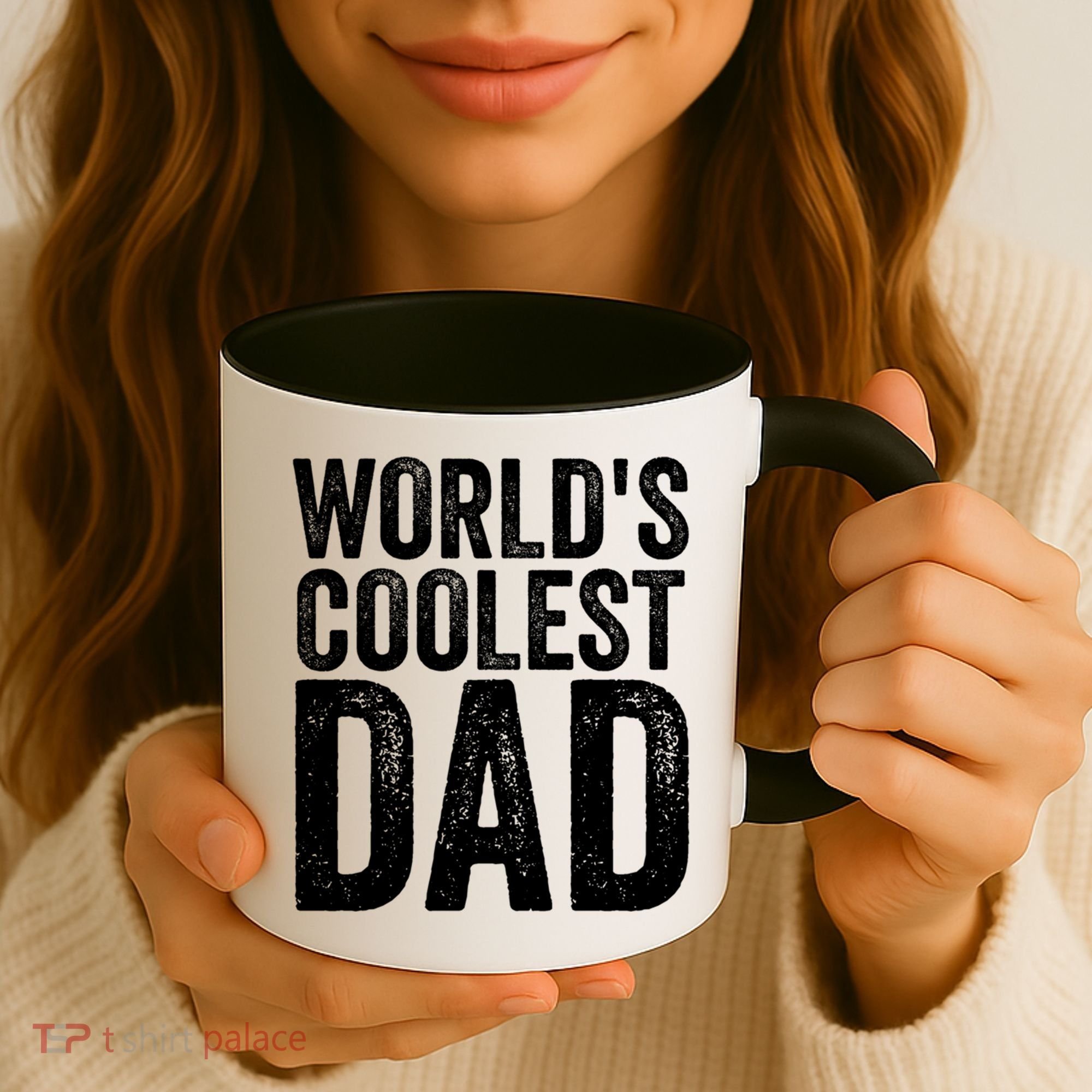 Worlds Coolest Dad Fathers Day Fatherhood Gift Coffee Mug
