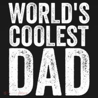 Worlds Coolest Dad Fathers Day Fatherhood Gift Women's Hoodie thumb 2