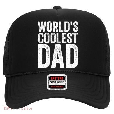 Worlds Coolest Dad Fathers Day Fatherhood Gift Hat