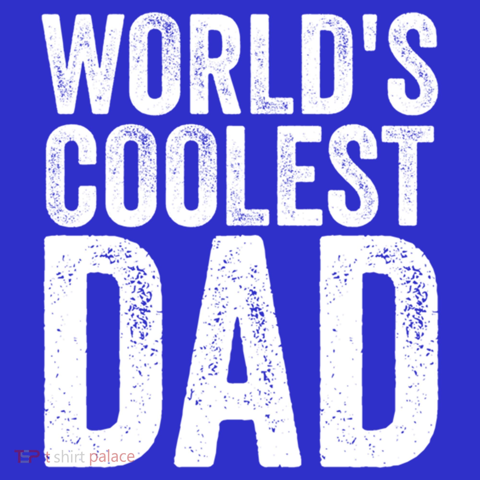 Worlds Coolest Dad Fathers Day Fatherhood Gift Women's Tank Top