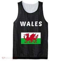Wales Cymru Flag Souvenir Gift Cardiff Welsh Mesh Reversible Basketball Jersey Tank thumb 0