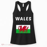 Wales Cymru Flag Souvenir Gift Cardiff Welsh Women's Tank Top thumb 0