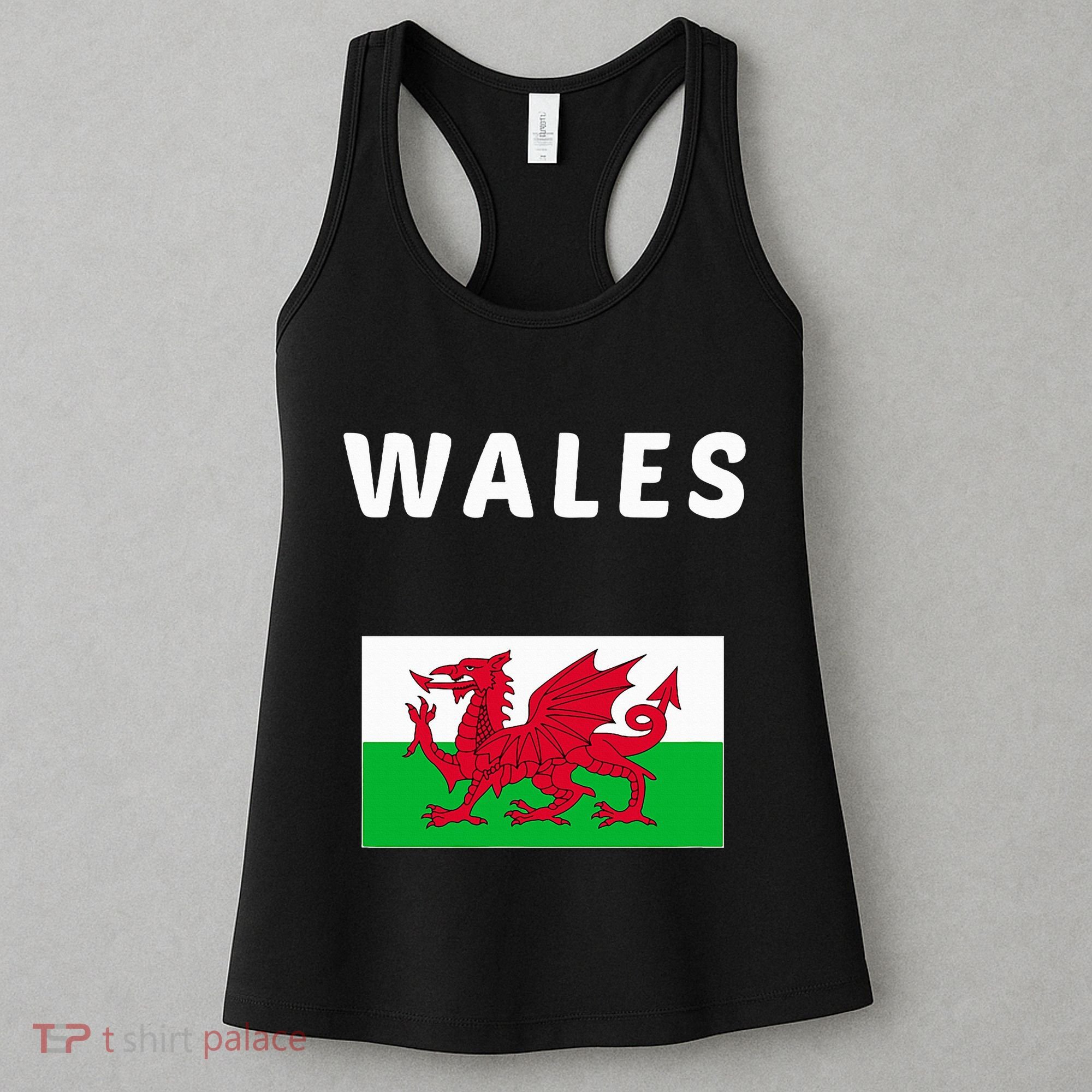 Wales Cymru Flag Souvenir Gift Cardiff Welsh Women's Tank Top