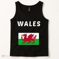 Wales Cymru Flag Souvenir Gift Cardiff Welsh Tank Top thumb 2